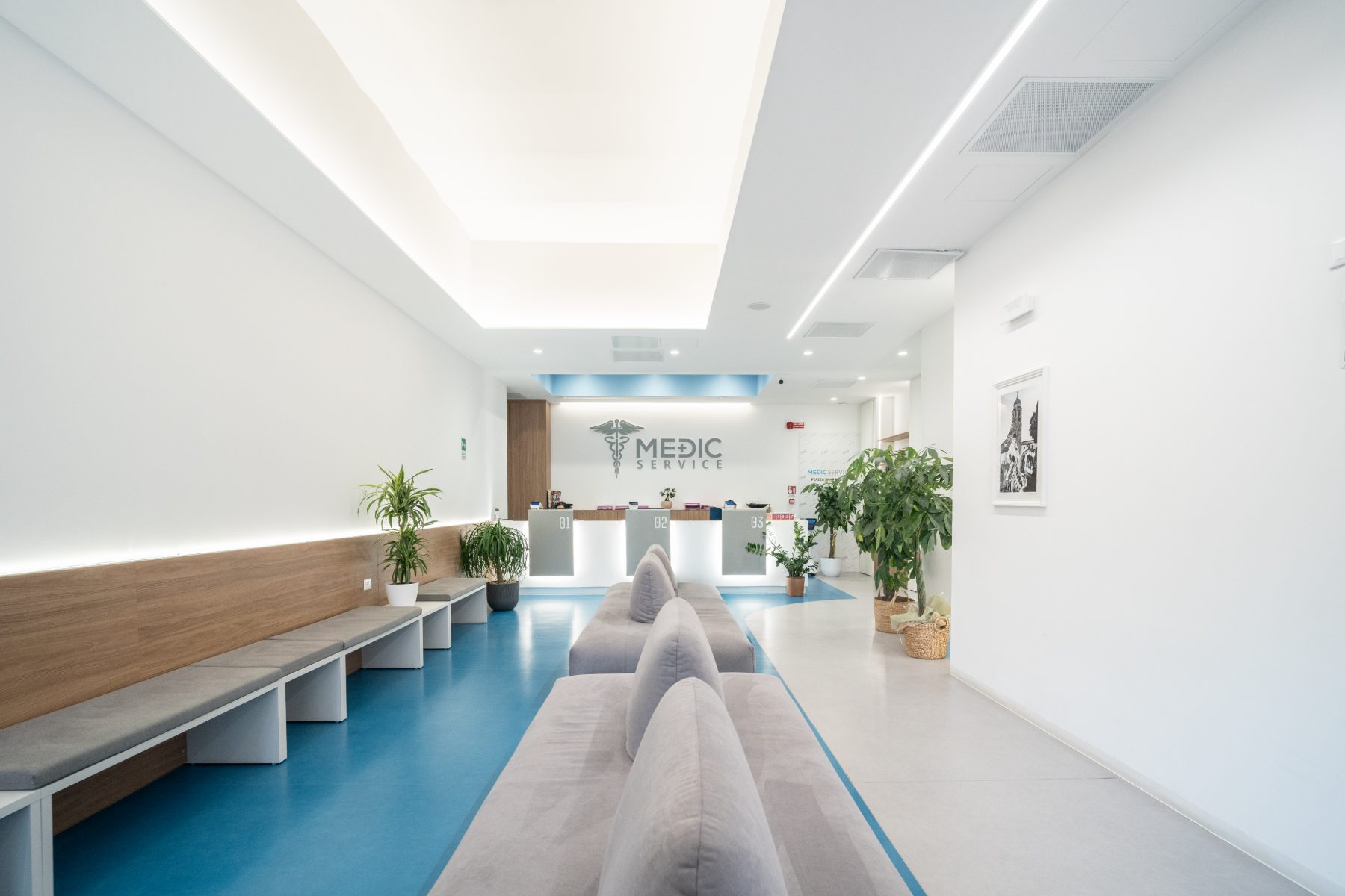 Sala d'attesa Medic Service, Piazza Tharros Oristano